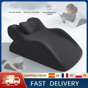 Coussin ergonomique en forme de cale à 30/60°,  coussin lombaire de couchage