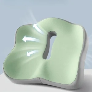 Coussin de douleurs au coccyx et à la sciatique en mousse à mémoire de forme
