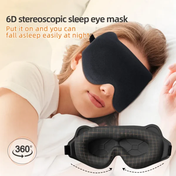 masque de sommeil 3D Confort Oreiller