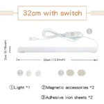 lampe LED facile à fixer magnétique